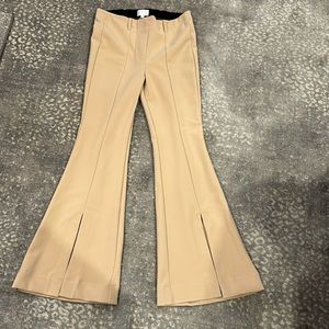 AELLA CONCEPT SIZE 8 VERY STRETCHY SPLIT BELL BOTTOM PANT. NWT
